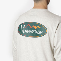 thumbnail Manastash Hemp Long Sleeve Original Logo T-Shirt