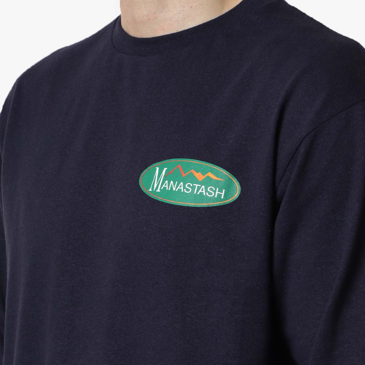 Manastash Hemp Long Sleeve Original Logo T-Shirt