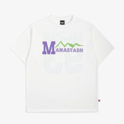 thumbnail Manastash Re:Poly T-Shirt 93, White, Detail Shot 5