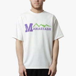 thumbnail Manastash Re:Poly T-Shirt 93, White, Detail Shot 1