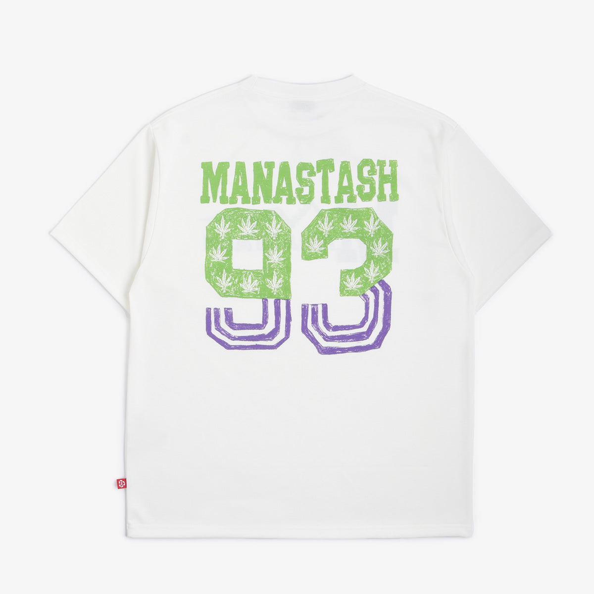 main Manastash Re:Poly T-Shirt 93, White, Detail Shot 6