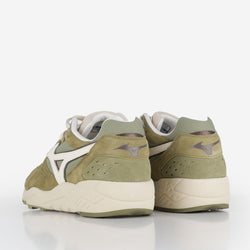 thumbnail Mizuno Contender Premium Shoes, Olive Drab Smoke Green Cloud Cream, Detail Shot 3