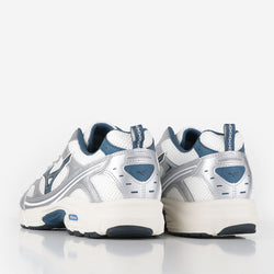 thumbnail Mizuno MXR Sport Shoes, Snow White Majolica Blue Silver, Detail Shot 3