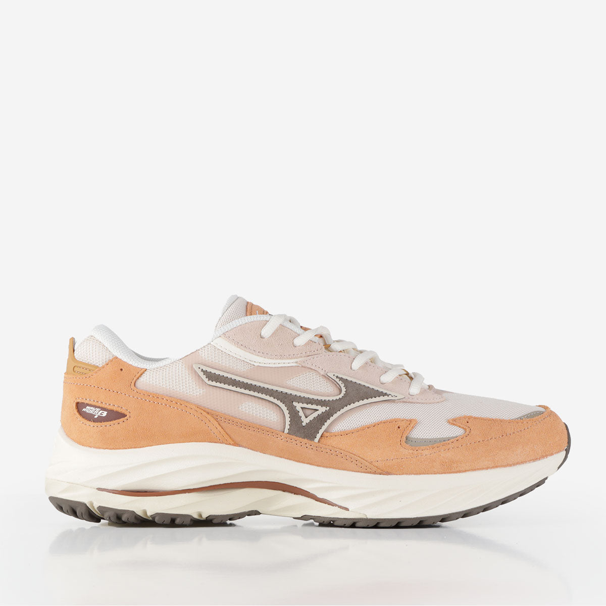 main Mizuno Wave Rider β Shoes, Peach Bloom Major Brown Mother of Pearl, Detail Shot 1