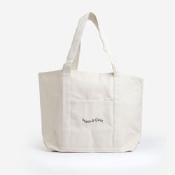 thumbnail Museum of Peace and Quiet Wordmark Boat Tote Bag