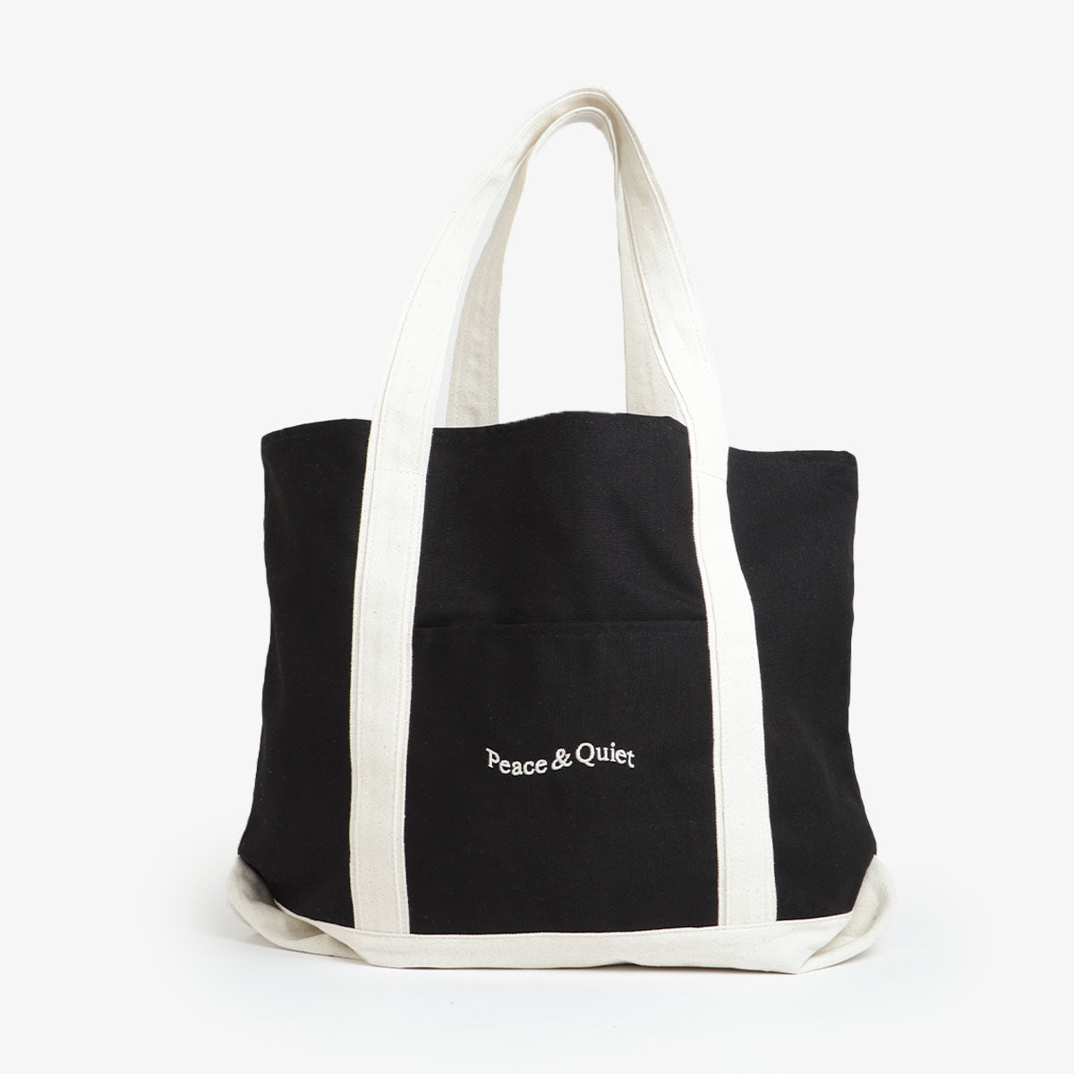 main Museum of Peace and Quiet Wordmark Boat Tote Bag