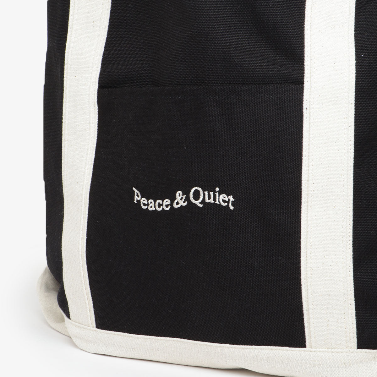 Museum of Peace and Quiet Wordmark Boat Tote Bag