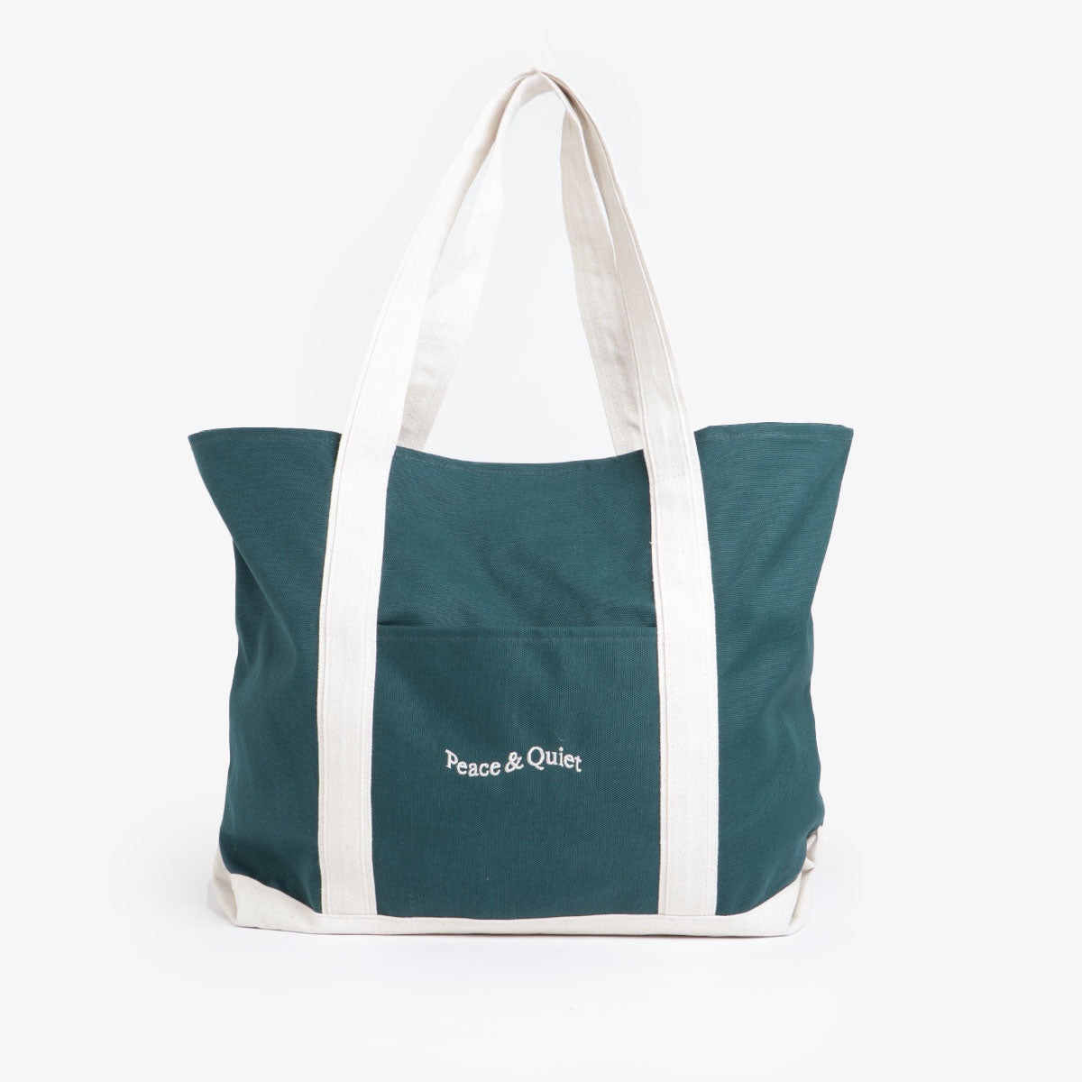 main Museum of Peace and Quiet Wordmark Boat Tote Bag