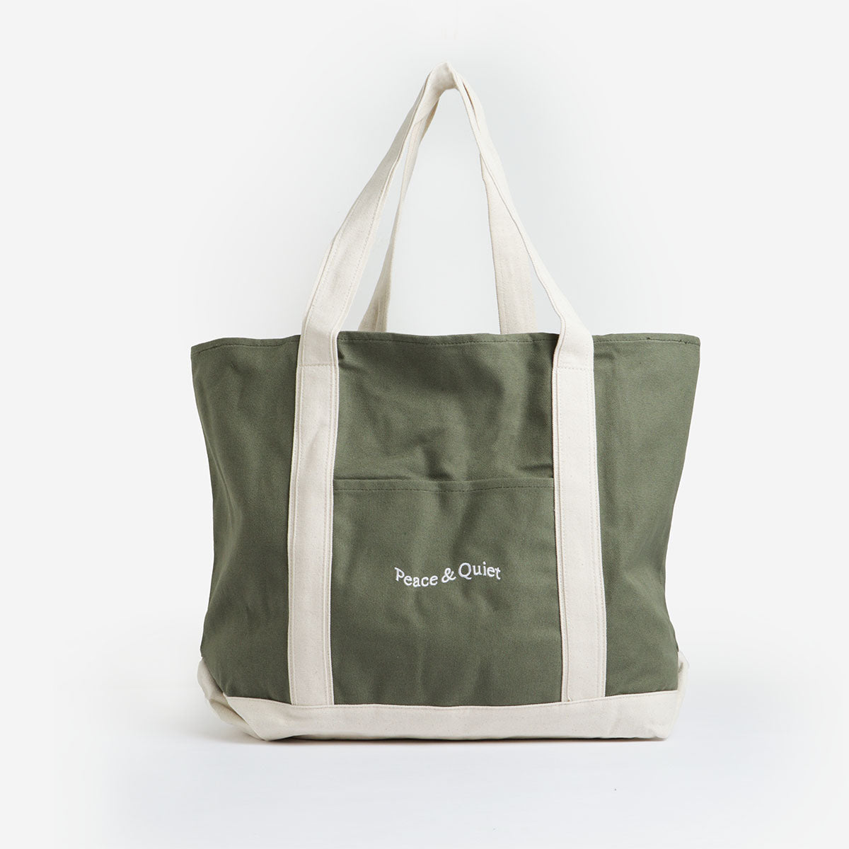 Museum of Peace and Quiet Wordmark Boat Tote Bag