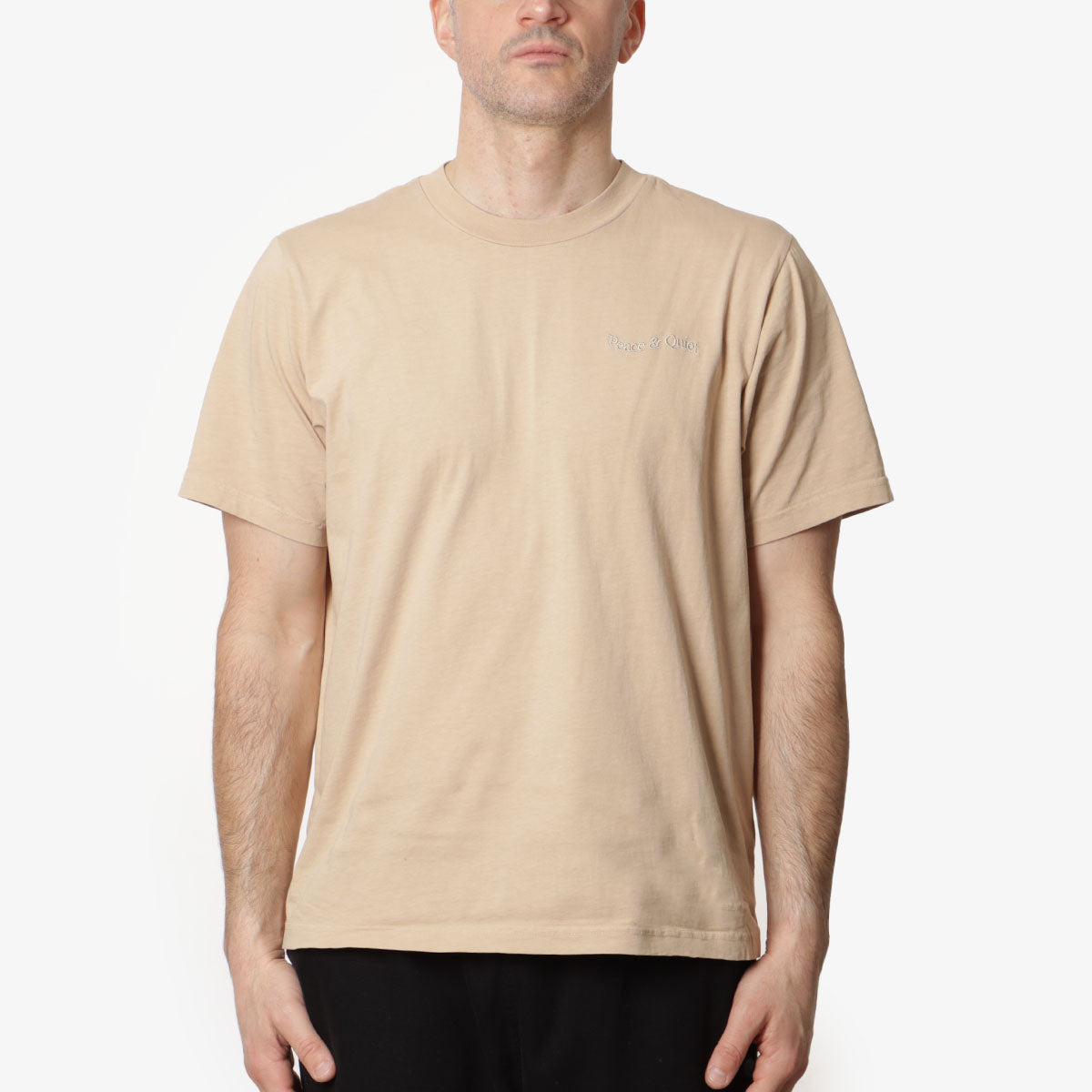 Museum of Peace and Quiet Wordmark Pigment Dyed T-Shirt