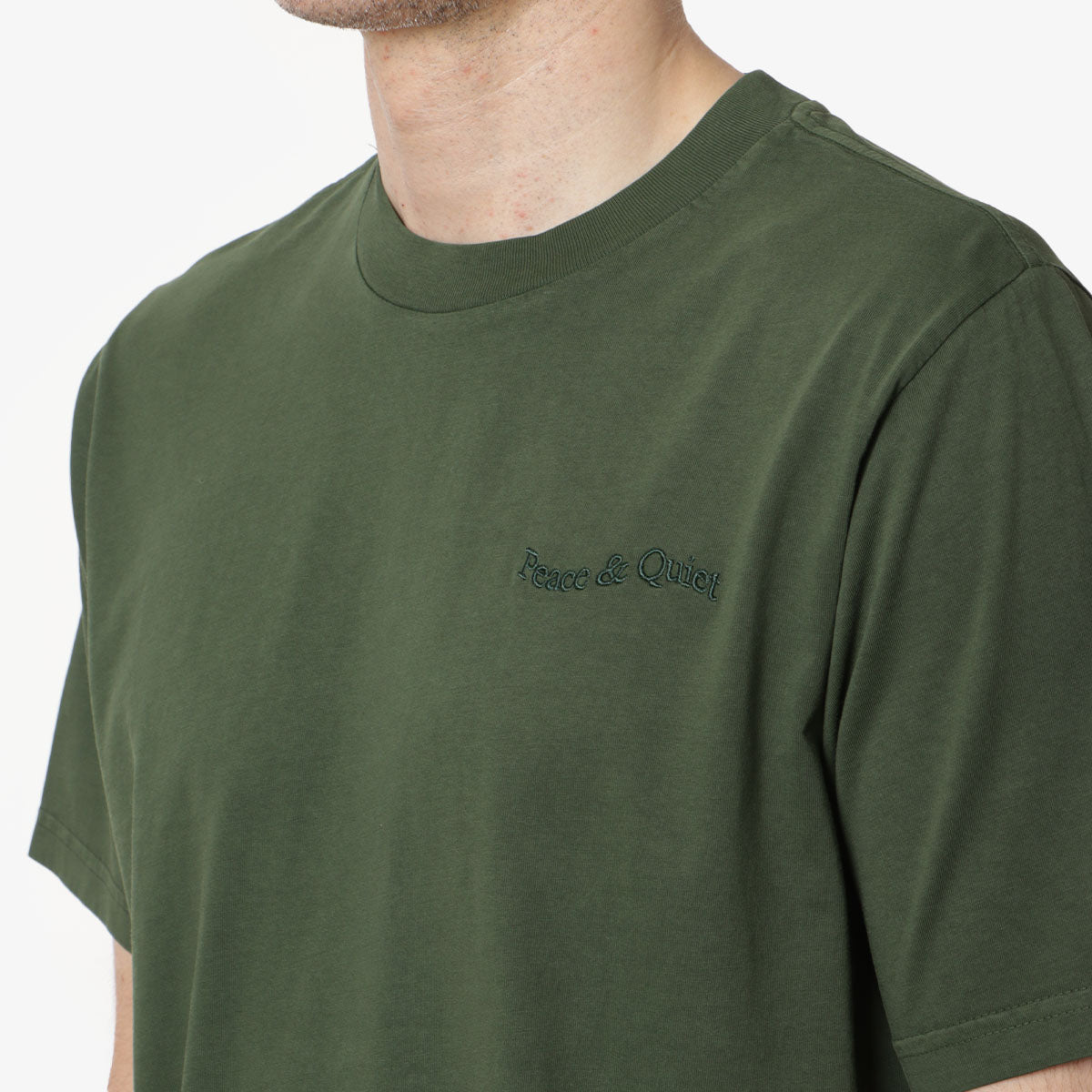 Museum of Peace and Quiet Wordmark Pigment Dyed T-Shirt