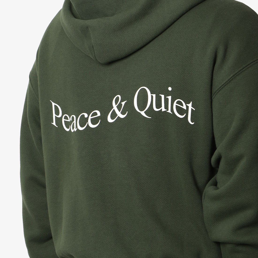 Museum of Peace and Quiet Wordmark Zip Up Hoodie