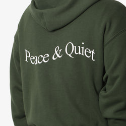 thumbnail Museum of Peace and Quiet Wordmark Zip Up Hoodie