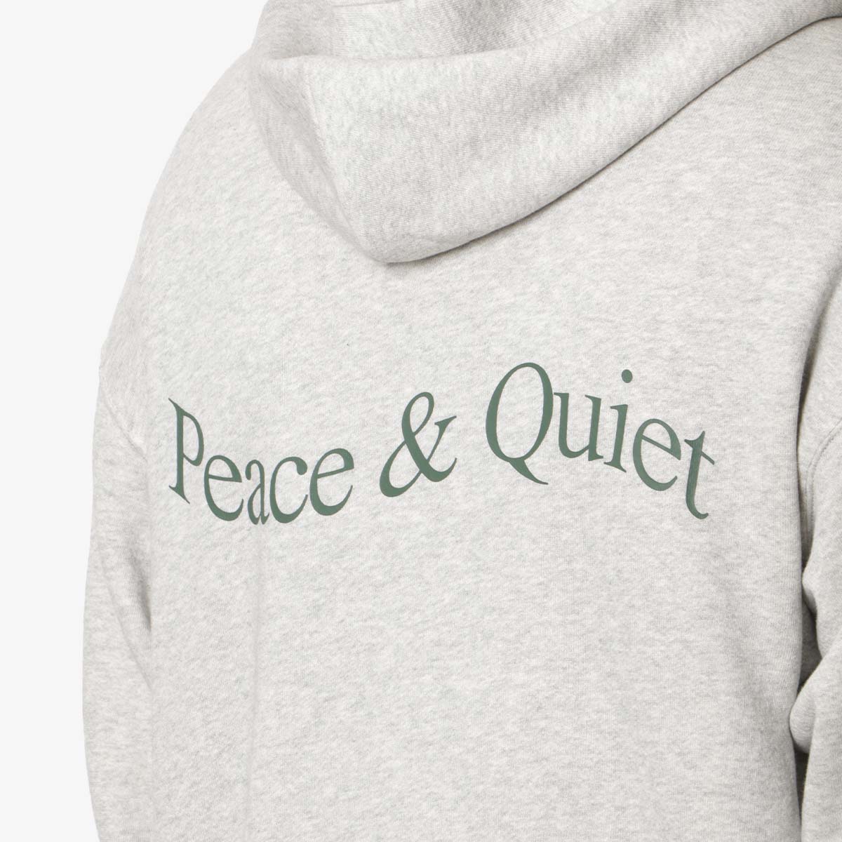 Museum of Peace and Quiet Wordmark Zip Up Hoodie