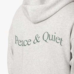 thumbnail Museum of Peace and Quiet Wordmark Zip Up Hoodie