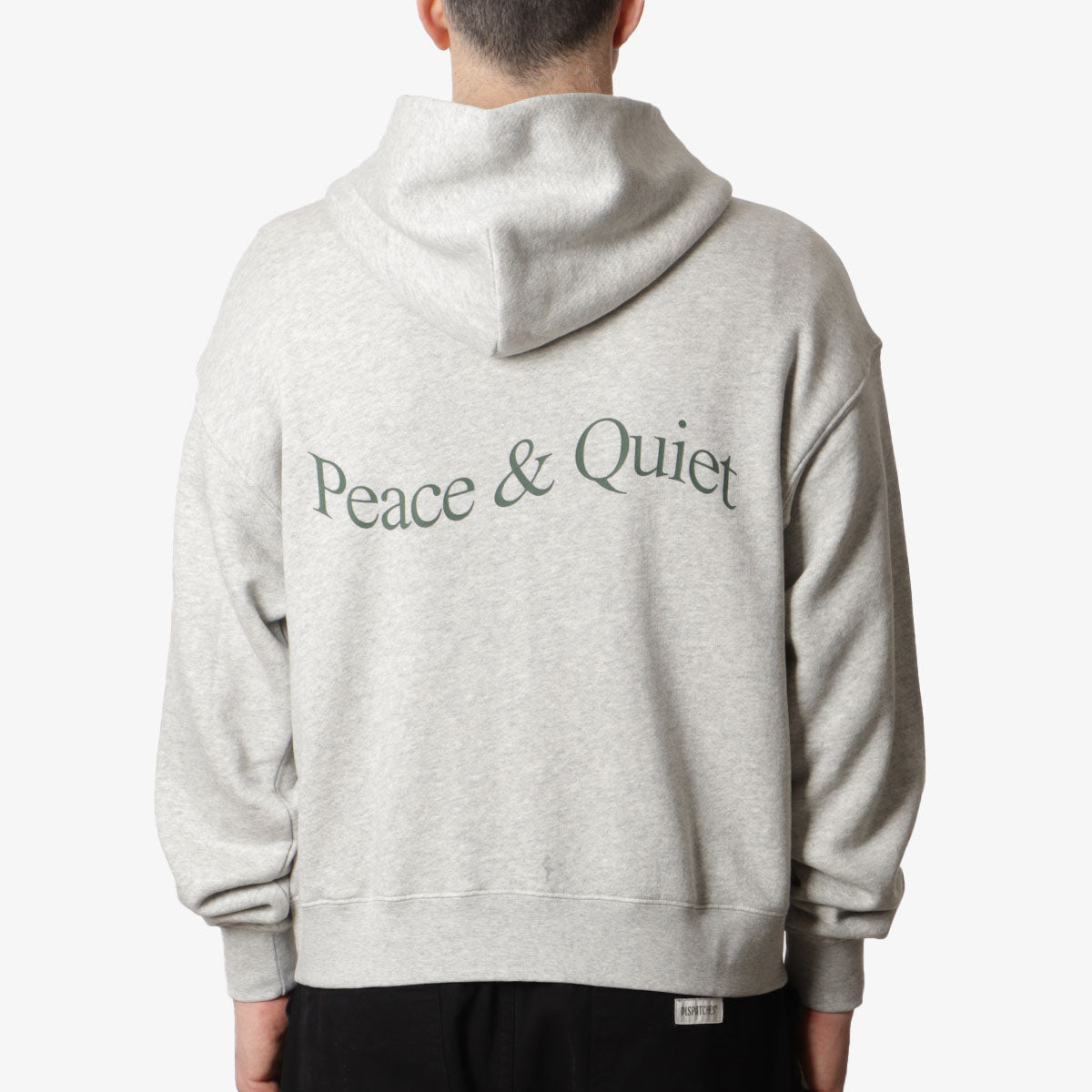 Museum of Peace and Quiet Wordmark Zip Up Hoodie