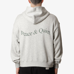 thumbnail Museum of Peace and Quiet Wordmark Zip Up Hoodie