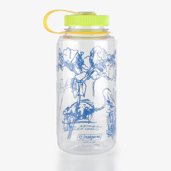 thumbnail Greater Goods x Good Measure 'Garden' 1L Nalgene Bottle, Clear, Detail Shot 1