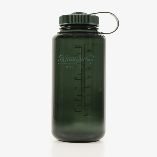 Nalgene Wide Mouth 1 Litre Tritan Sustain Water Bottle, Jade, Detail Shot 1