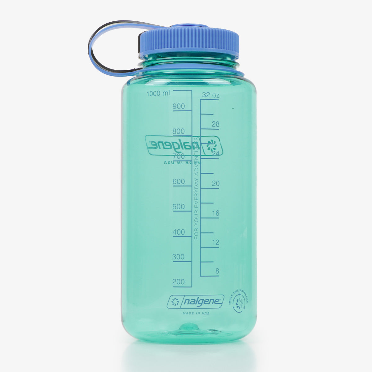 Nalgene Wide Mouth 1 Litre Tritan Sustain Water Bottle