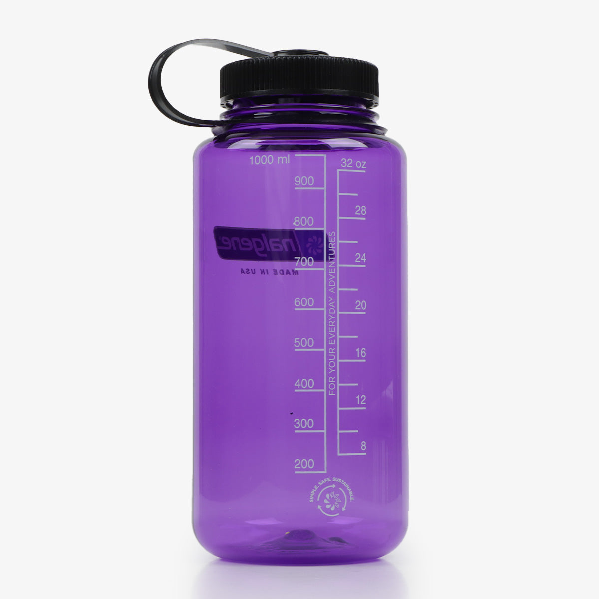 main Nalgene Wide Mouth 1 Litre Tritan Sustain Water Bottle