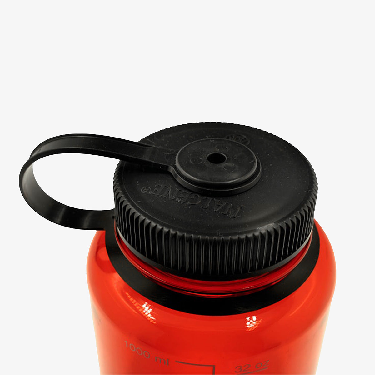 Nalgene Wide Mouth 1 Litre Tritan Sustain Water Bottle, Red, Detail Shot 3