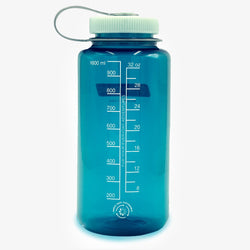 thumbnail Nalgene Wide Mouth 1 Litre Tritan Sustain Water Bottle, Trout Green, Detail Shot 1