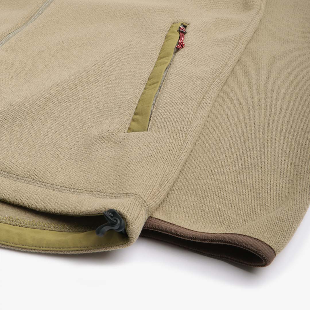 Nanga Polartec Fleece Zip Blouson - Khaki – Urban Industry