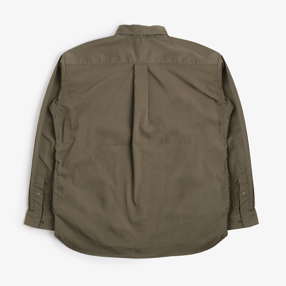 Nanga Takibi Ripstop Camp Shirt - Army Green – Urban Industry