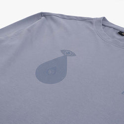 thumbnail OBEY x Napapijri Long Sleeve T-Shirt, Blue Flint, Detail Shot 3