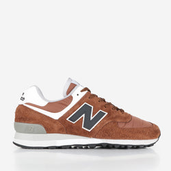 thumbnail New Balance OU576RBK Shoes, Brown, Detail Shot 1