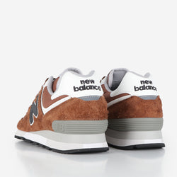 thumbnail New Balance OU576RBK Shoes, Brown, Detail Shot 3