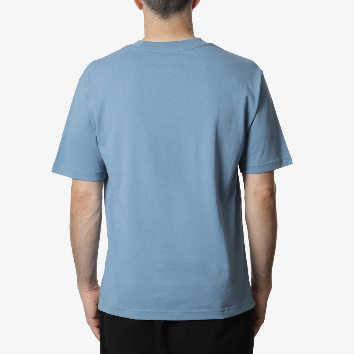 main New Balance Athletics Cotton T-Shirt, Heron Blue, Detail Shot 3