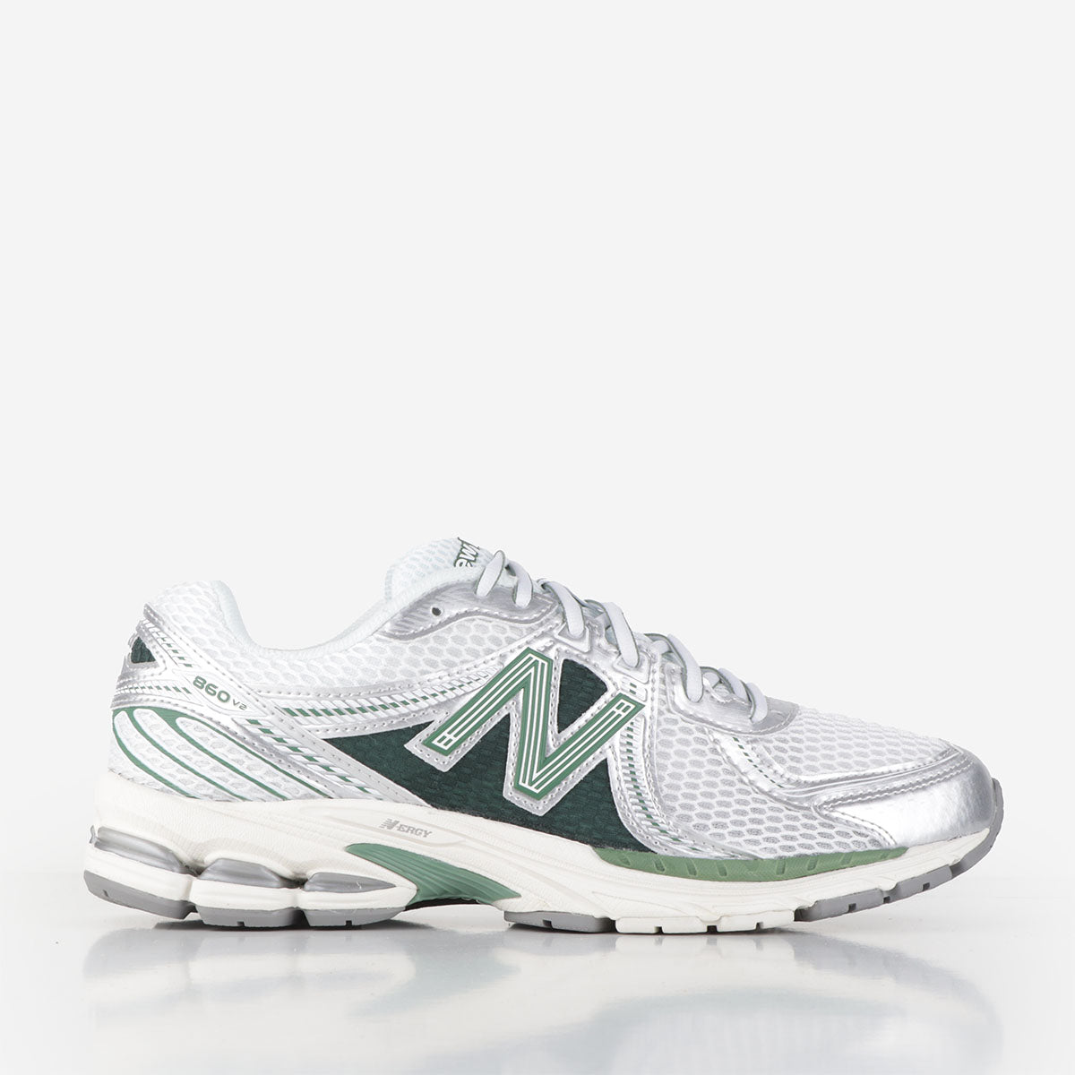 New Balance ML860GP2 'Northern Lights Pack' Shoes, Mallard Green, Detail Shot 1