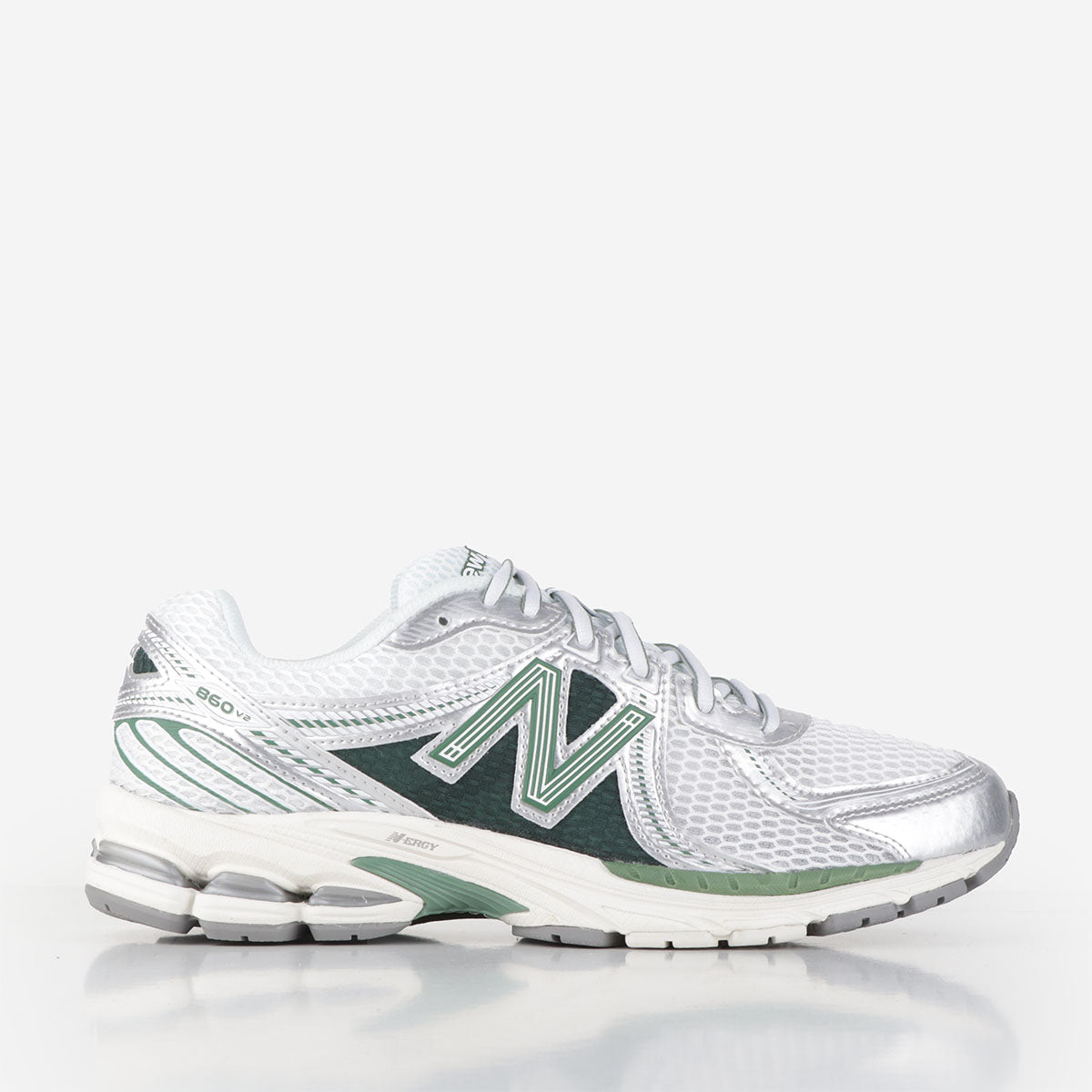 main New Balance ML860GP2 'Northern Lights Pack' Shoes, Mallard Green, Detail Shot 1