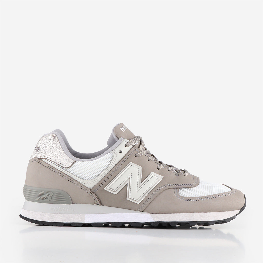 main New Balance OU576FLB Shoes, Flint Grey Star White Toasted Nut, Detail Shot 1