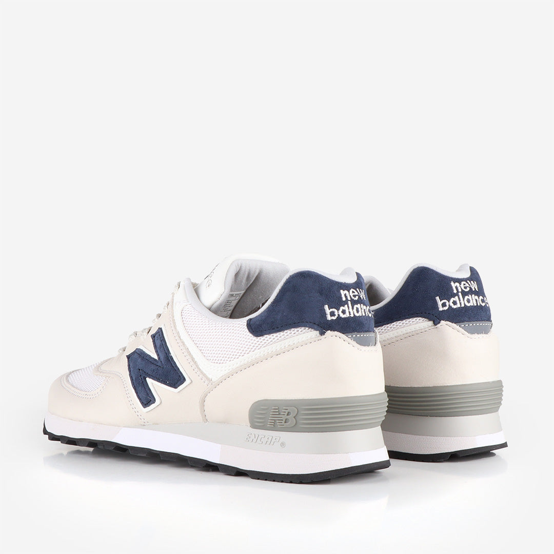 main New Balance OU576LWG Shoes, Off White Mood Indigo White, Detail Shot 3