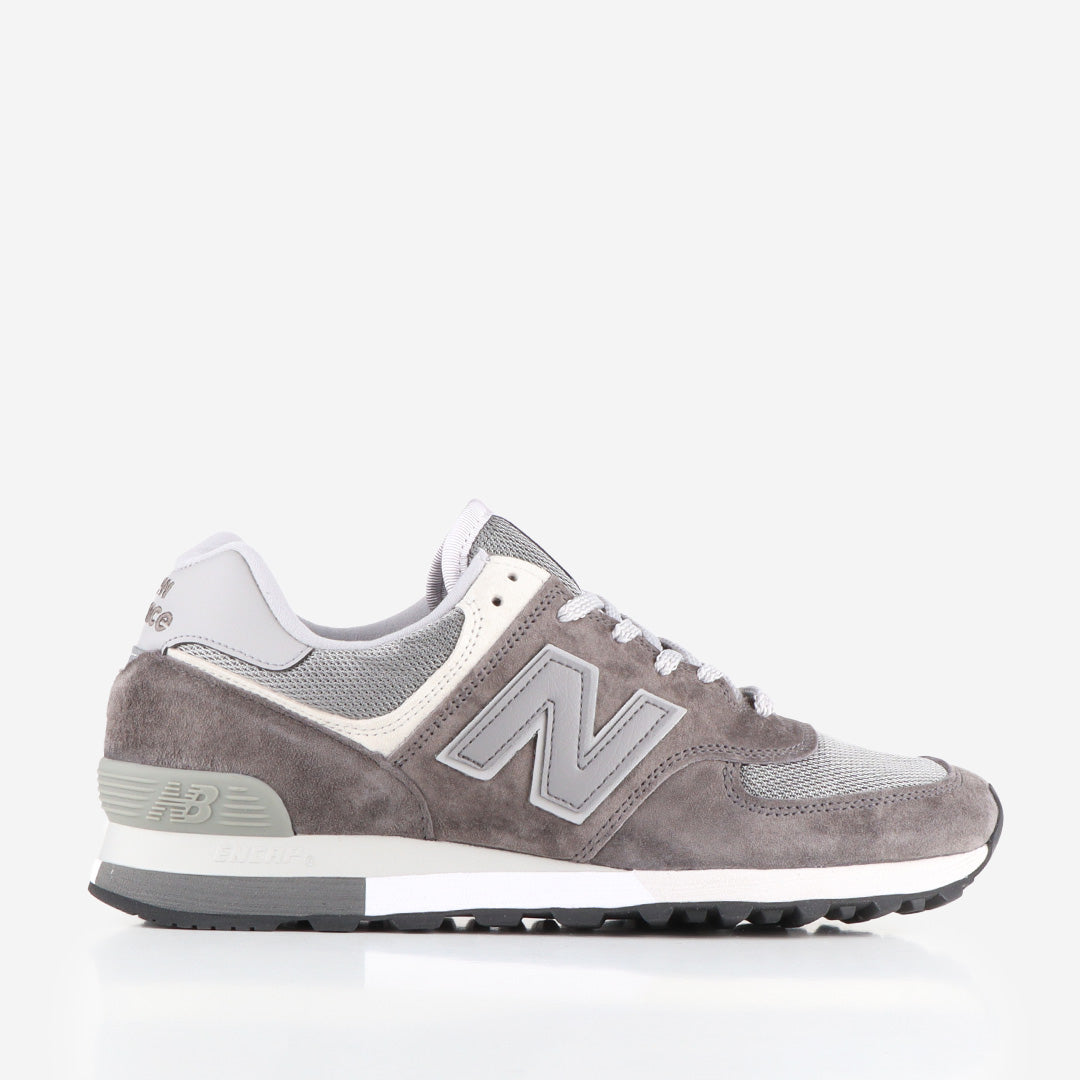 main New Balance OU576PGL Shoes, Dark Gull Grey Steeple Grey Alloy, Detail Shot 1