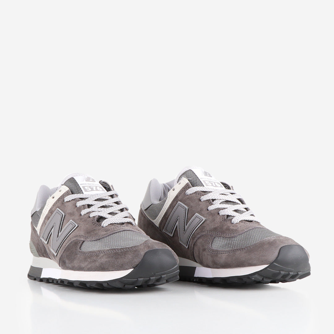 main New Balance OU576PGL Shoes, Dark Gull Grey Steeple Grey Alloy, Detail Shot 2