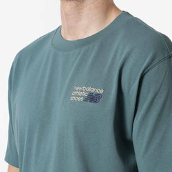 thumbnail New Balance Athletics Premium Logo T-Shirt, New Spruce Green, Detail Shot 2