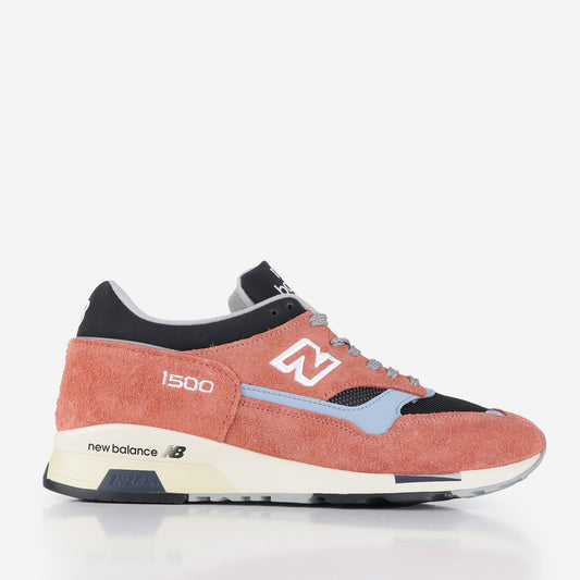 New Balance U1500OBL Shoes, Orange/Black/Blue Fog, Detail Shot 1