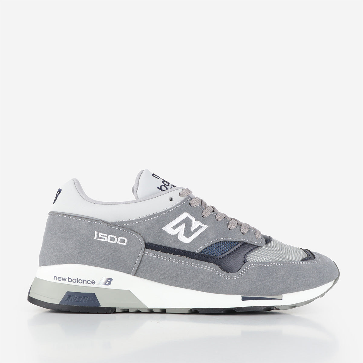 New Balance U1500UKG Shoes, Steel Grey Dawn Blue Insignia Blue, Detail Shot 1