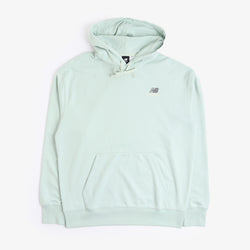 thumbnail New Balance Uni-ssentials Pullover Hoodie, Silver, Detail Shot 1