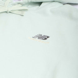 thumbnail New Balance Uni-ssentials Pullover Hoodie, Silver, Detail Shot 3