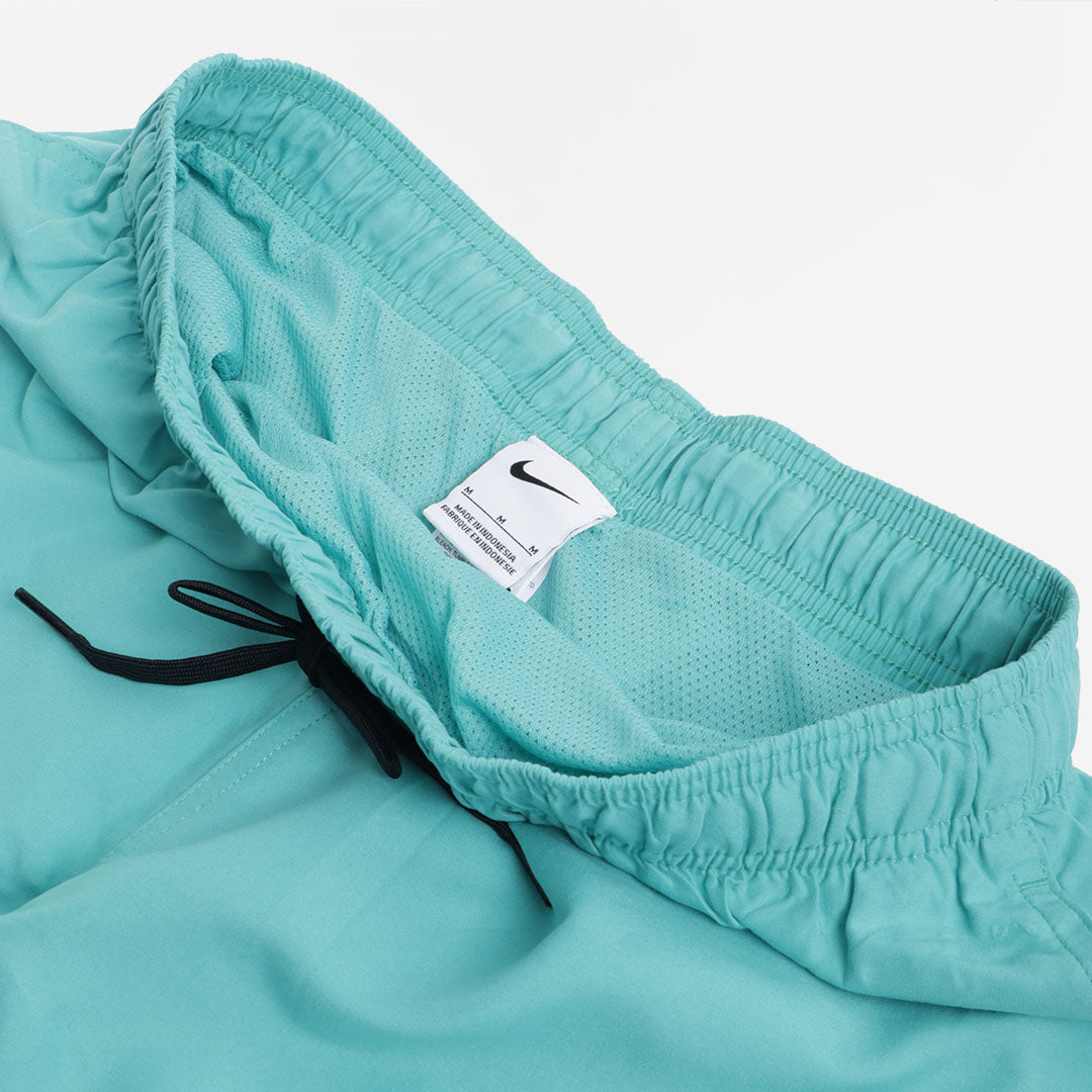 main Nike Swim Swoosh Break 5" Volley Shorts, Washed Teal, Detail Shot 3