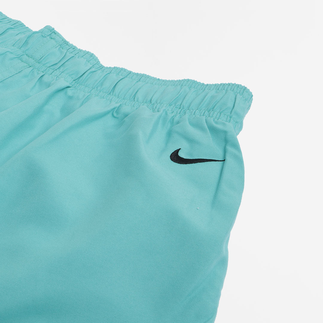 main Nike Swim Swoosh Break 5" Volley Shorts, Washed Teal, Detail Shot 4