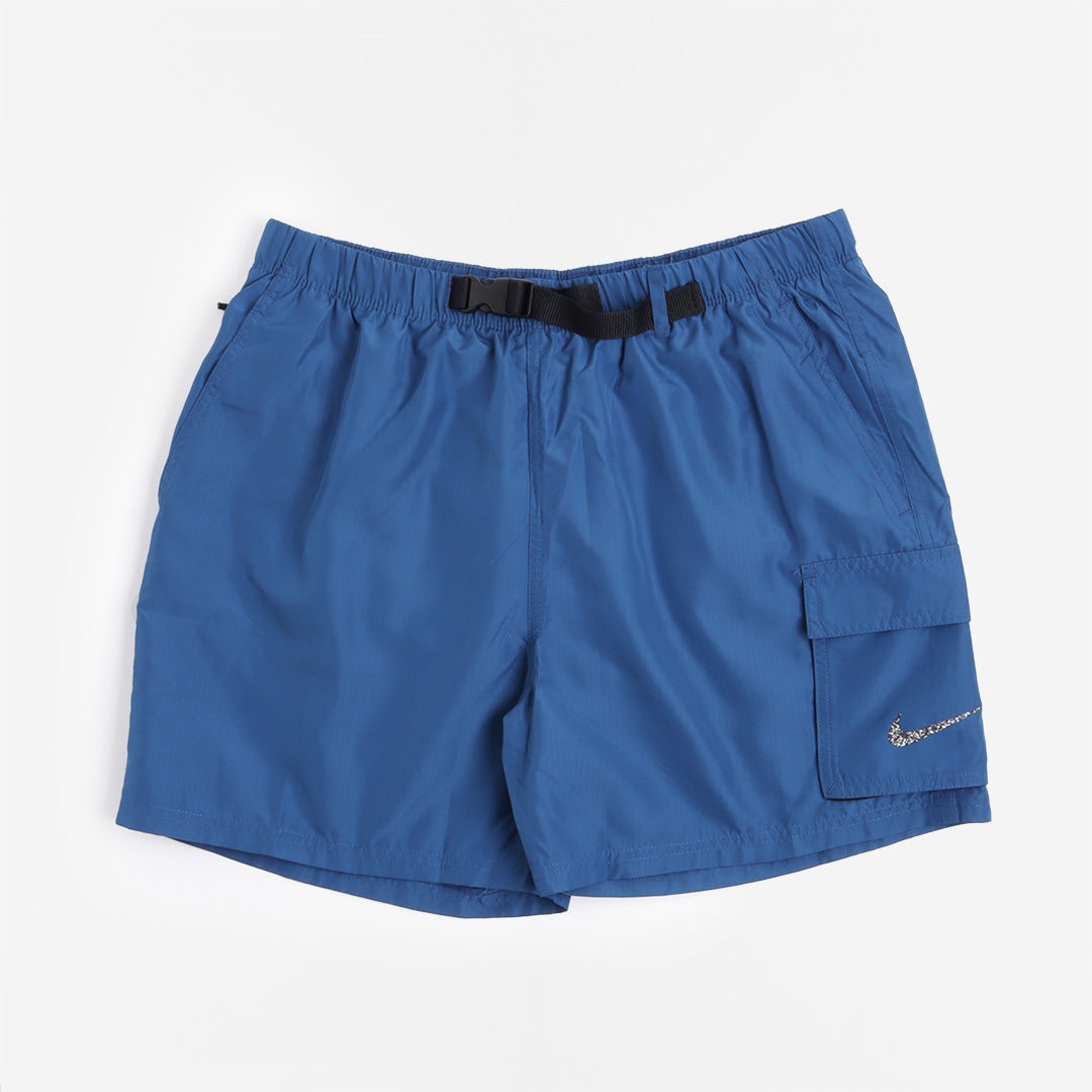 main Nike Swim Voyage 5" Volley Shorts, Court Blue, Detail Shot 1