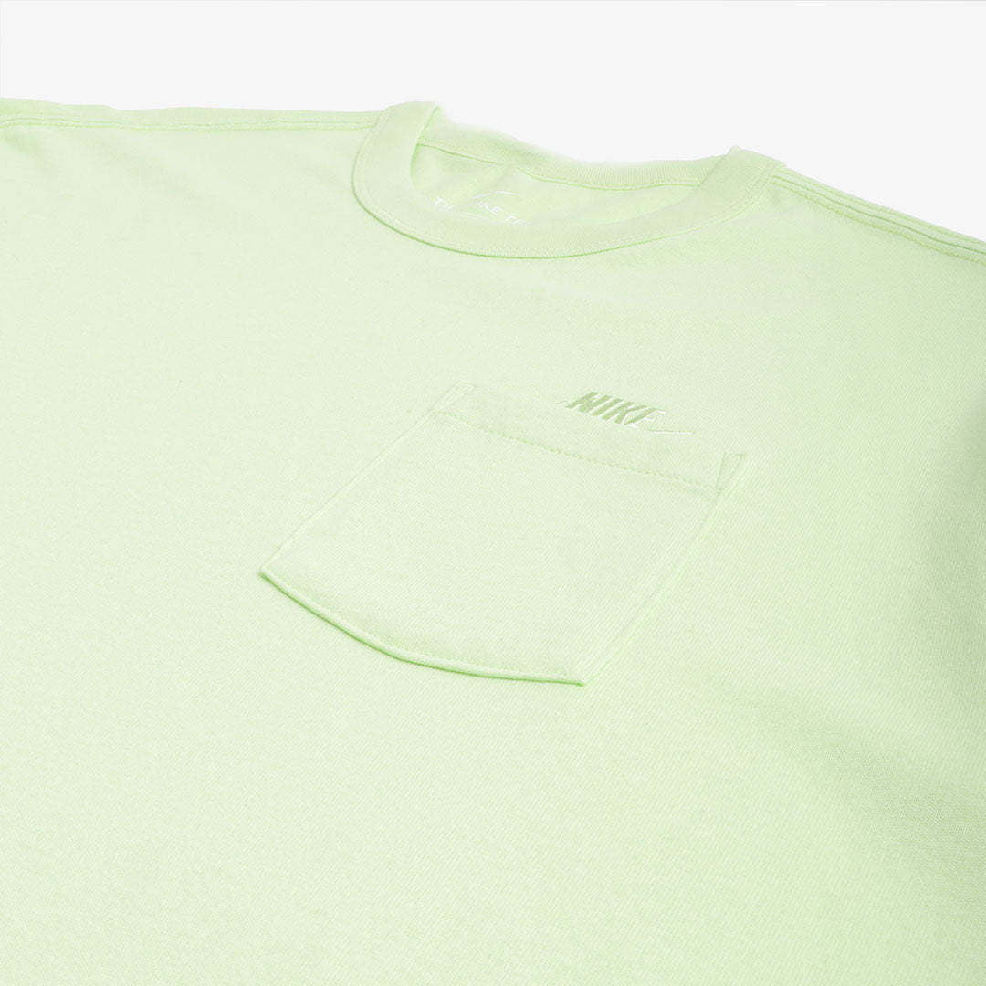 White and lime sales green nike shirt