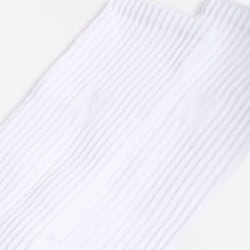 thumbnail Norse Projects Bjarki N Logo Socks 2 Pack, White, Detail Shot 4