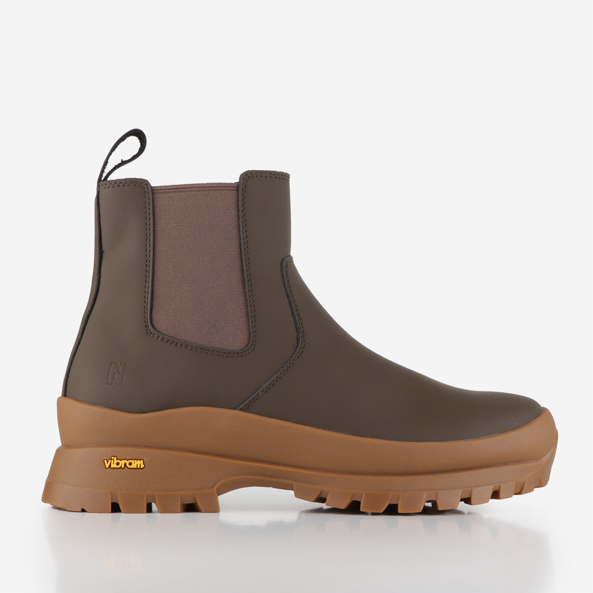 main Norse Projects Chelsea Boot, Taupe, Detail Shot 1